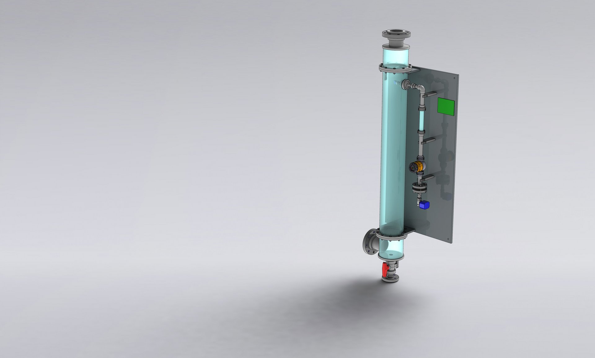 CAVW tankwasser  in kunststof voor tanks, tankopslagvoorzieningen voor het reinigen verdringingslucht - Colasit