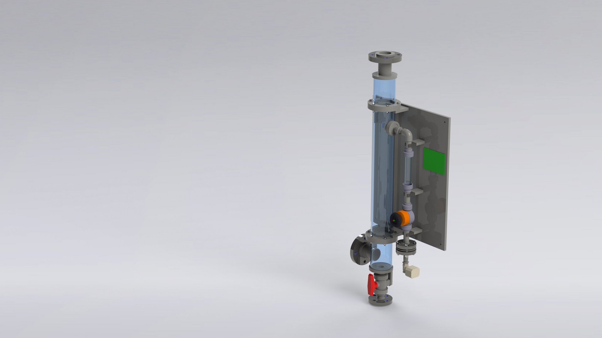 Luchtwasser voor milieubelastende uitlaatlucht van tankparken in kunststof ontwerp - Colasit