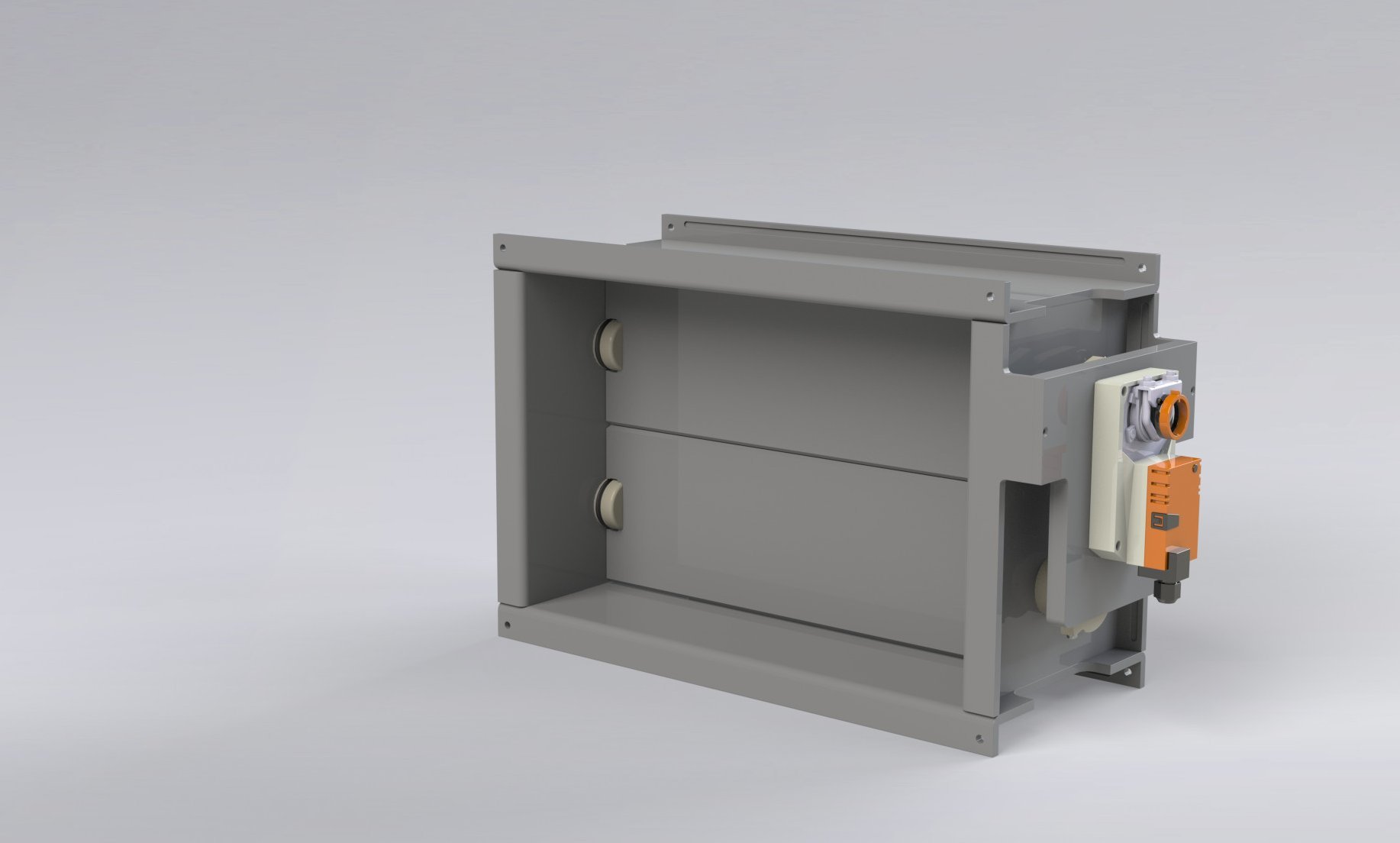 Registerkleppen, kunststof registerkleppen voor rechthoekige ventilatiekanalen - Colasit