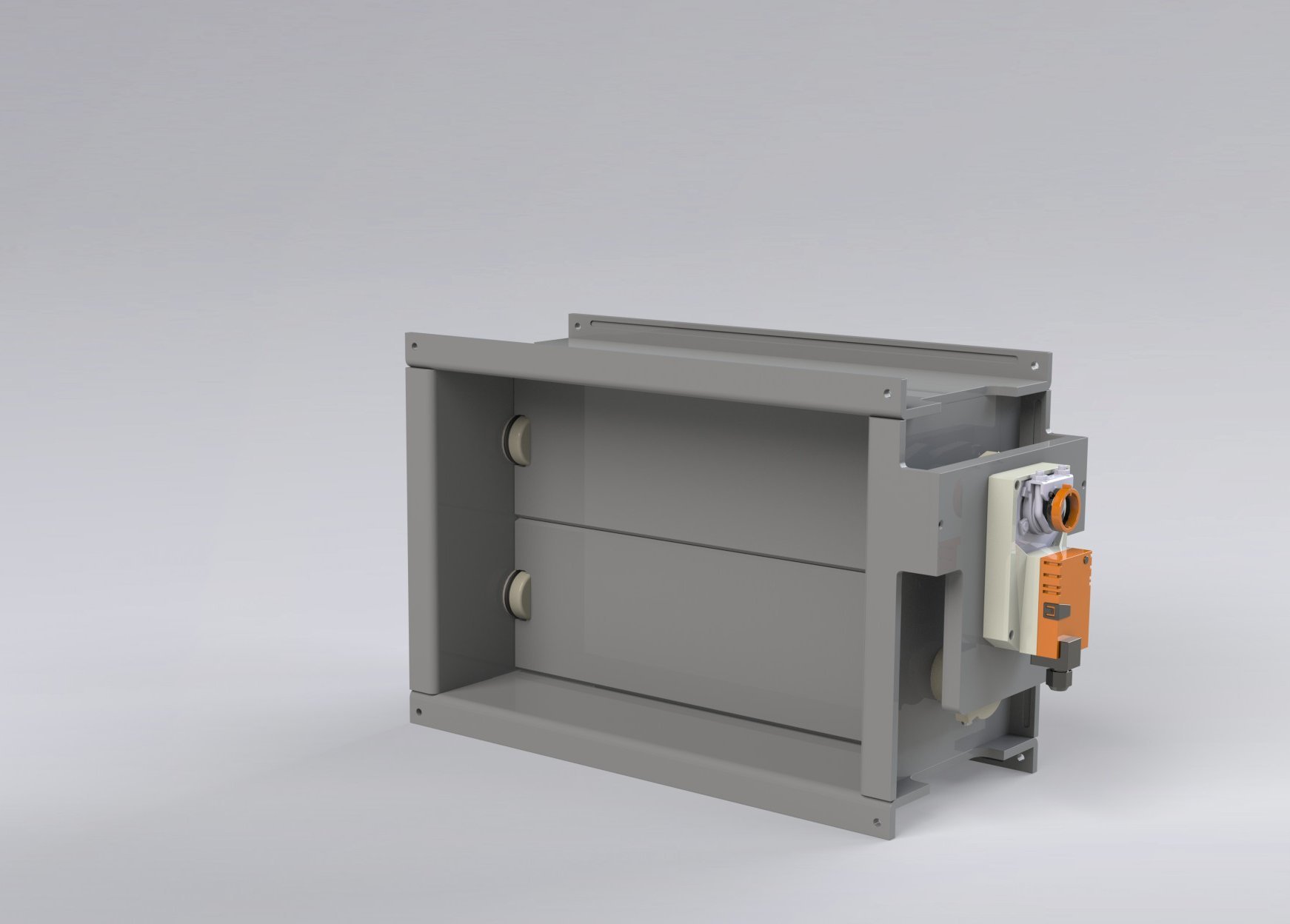 Registerkleppen, kunststof registerkleppen voor rechthoekige ventilatiekanalen - Colasit