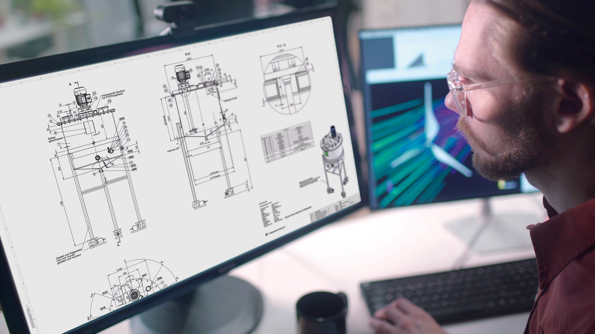 Advies, engineering, berekening, ontwerp, 3D-planning van kunststof procesinstallaties zoals containers, tanks, tankopslagsystemen, doseerstations, aquacultuurinstallaties - Colasit