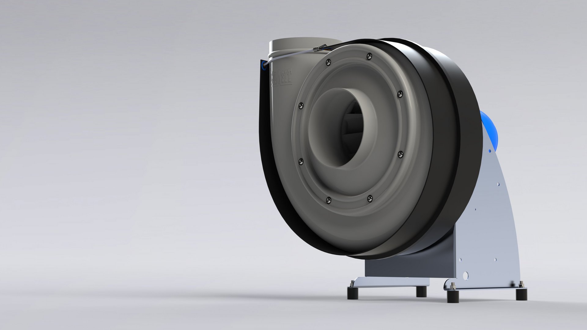 Industriële ventilatoren, industriële ventilatoren van kunststof voor agressieve uitlaatlucht en gassen - Colasit