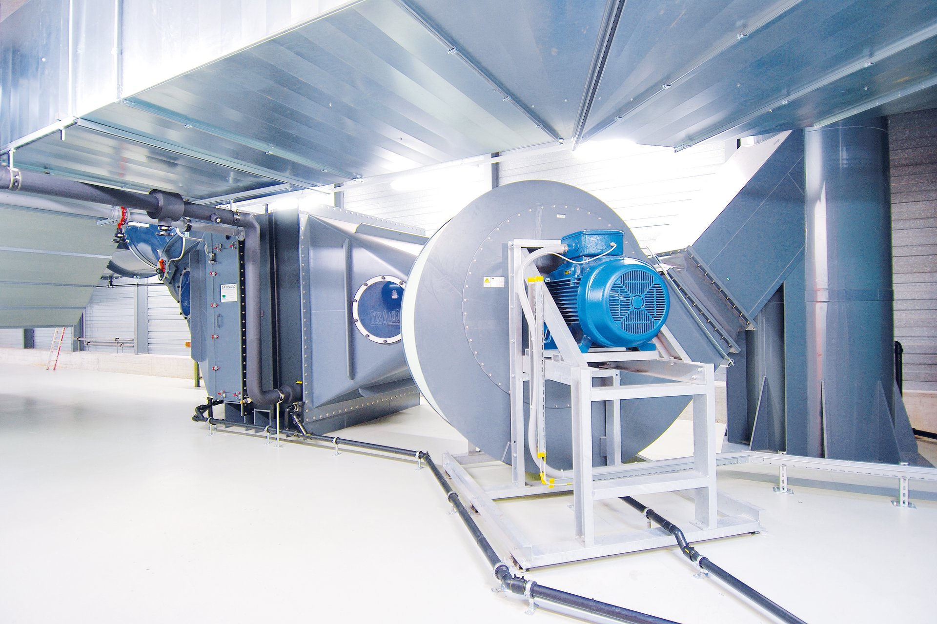 Kunststof industriële ventilatoren voor luchtafvoer en corrosieve gassen - Colasit