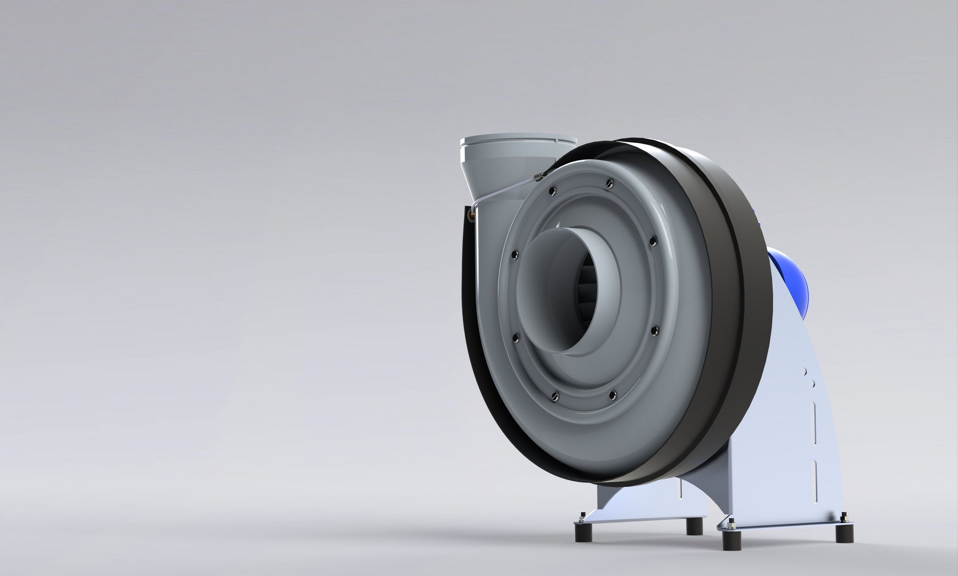 Kunststof ventilator voor chemisch corrosieve afvoerlucht en gassen en uitlaatgassen - Colasit