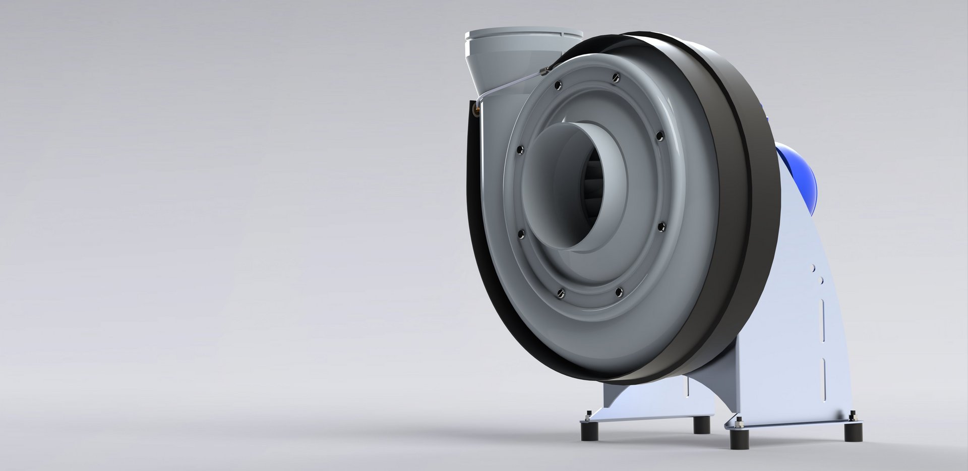 Kunststof ventilator voor chemisch corrosieve afvoerlucht en gassen en uitlaatgassen - Colasit