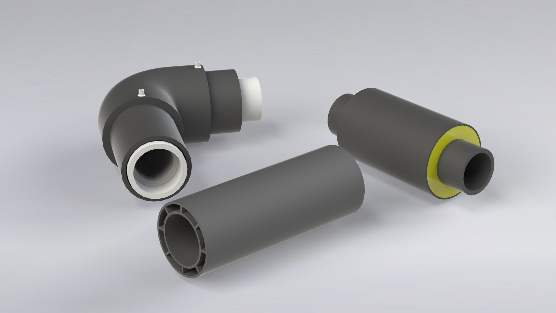 Aanleg van kunststof pijpleidingen voor de chemische industrie, rioolwaterzuiveringsinstallaties, afvalverbrandingsinstallaties - Colasit