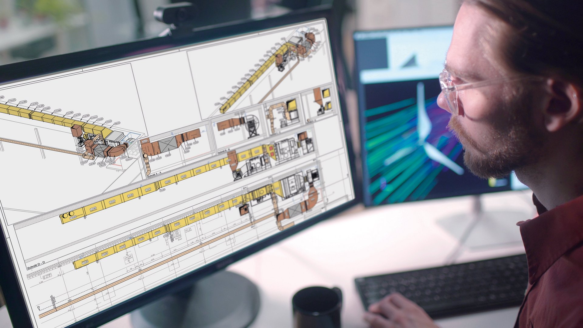 Advies en ontwerp in ventilatiecomponenten, complete systemen van kunststof voor corrosieve afvoerlucht en gassen - Colasit