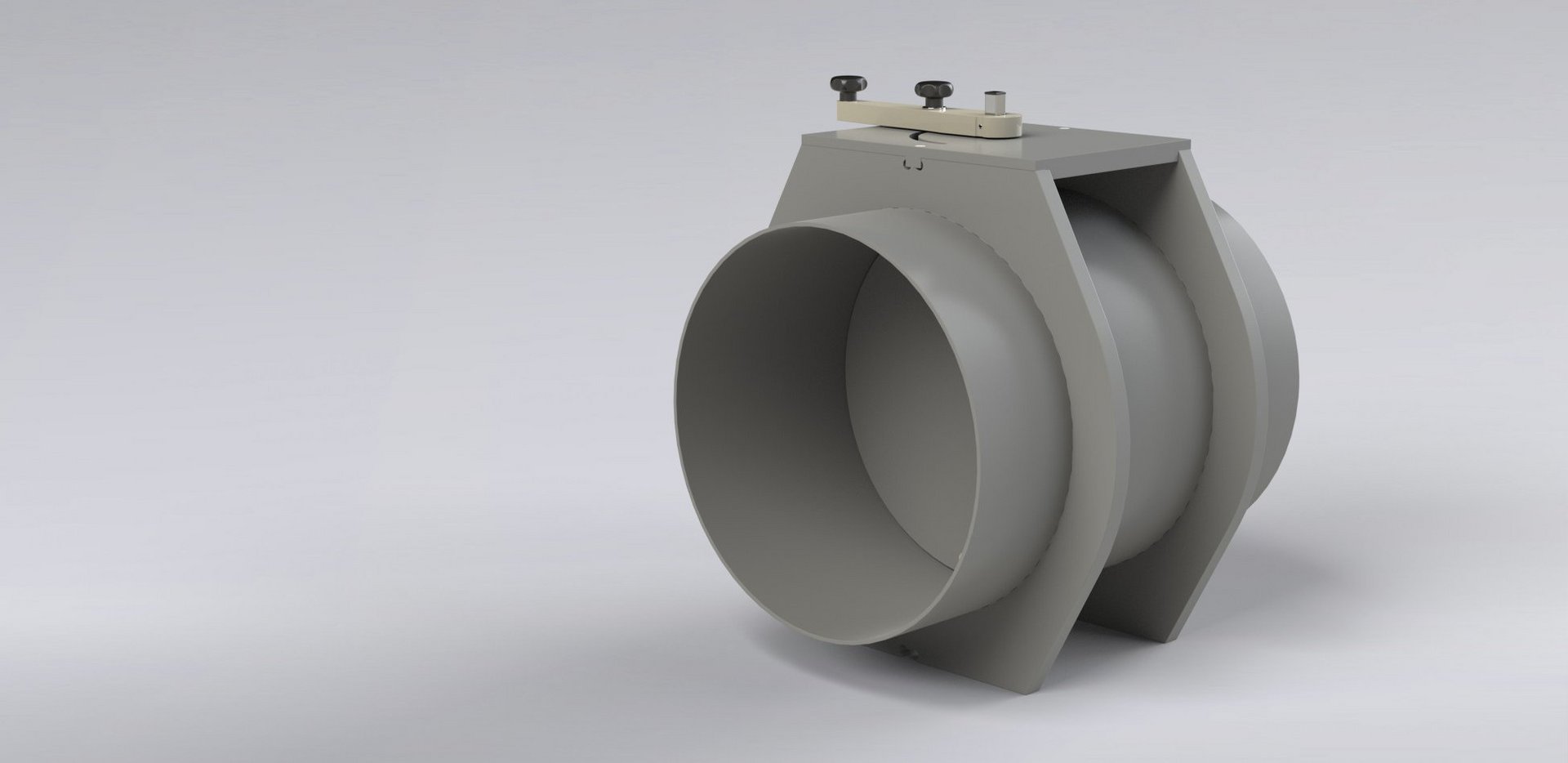 Throttle valves, air control valves round in plastic - Colasit