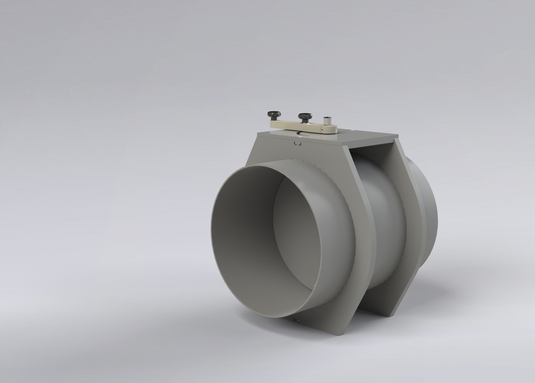 Throttle valves, air control valves round in plastic - Colasit