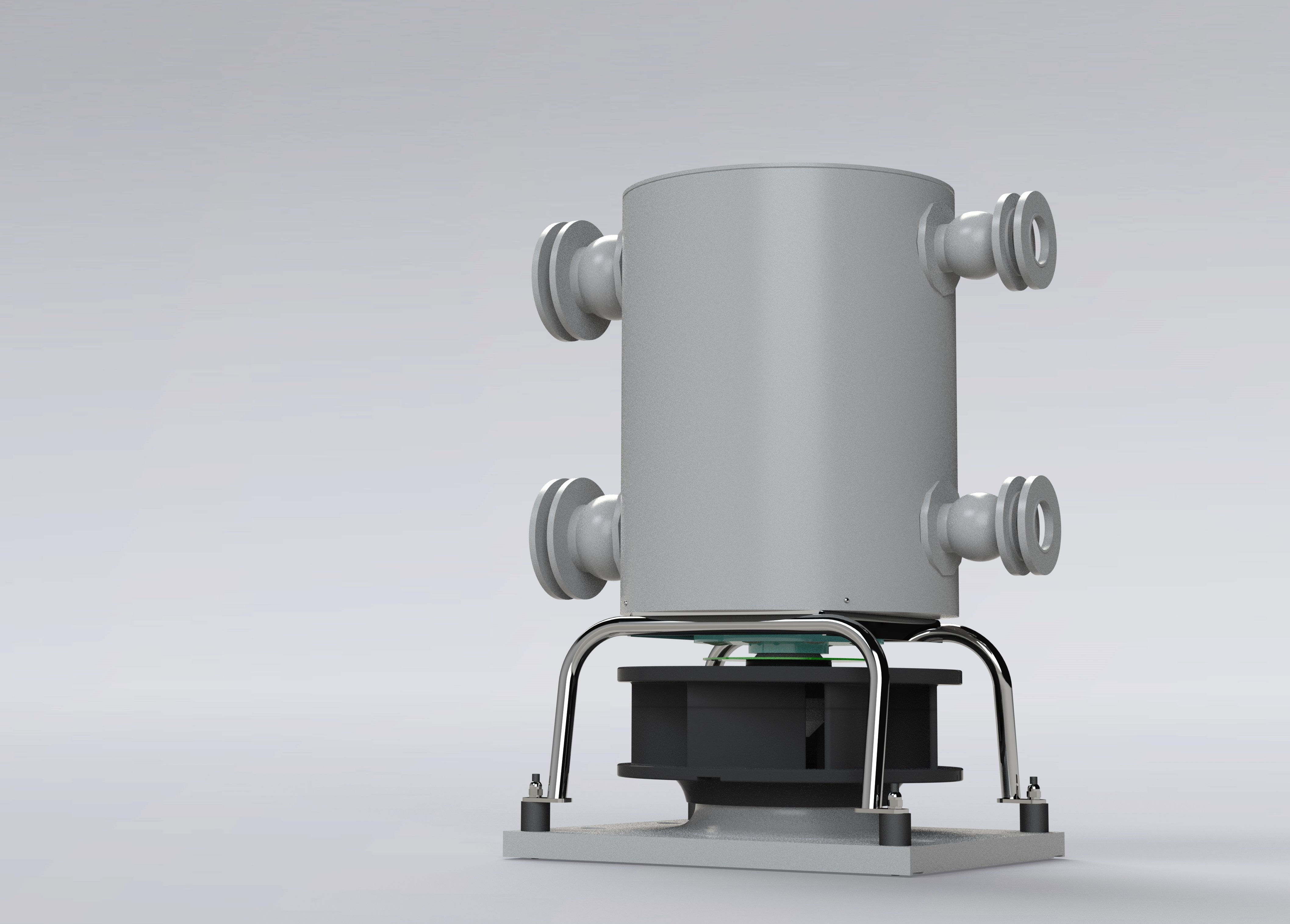 Special fan made of plastic as the main fan for exhaust air gas water - Colasit