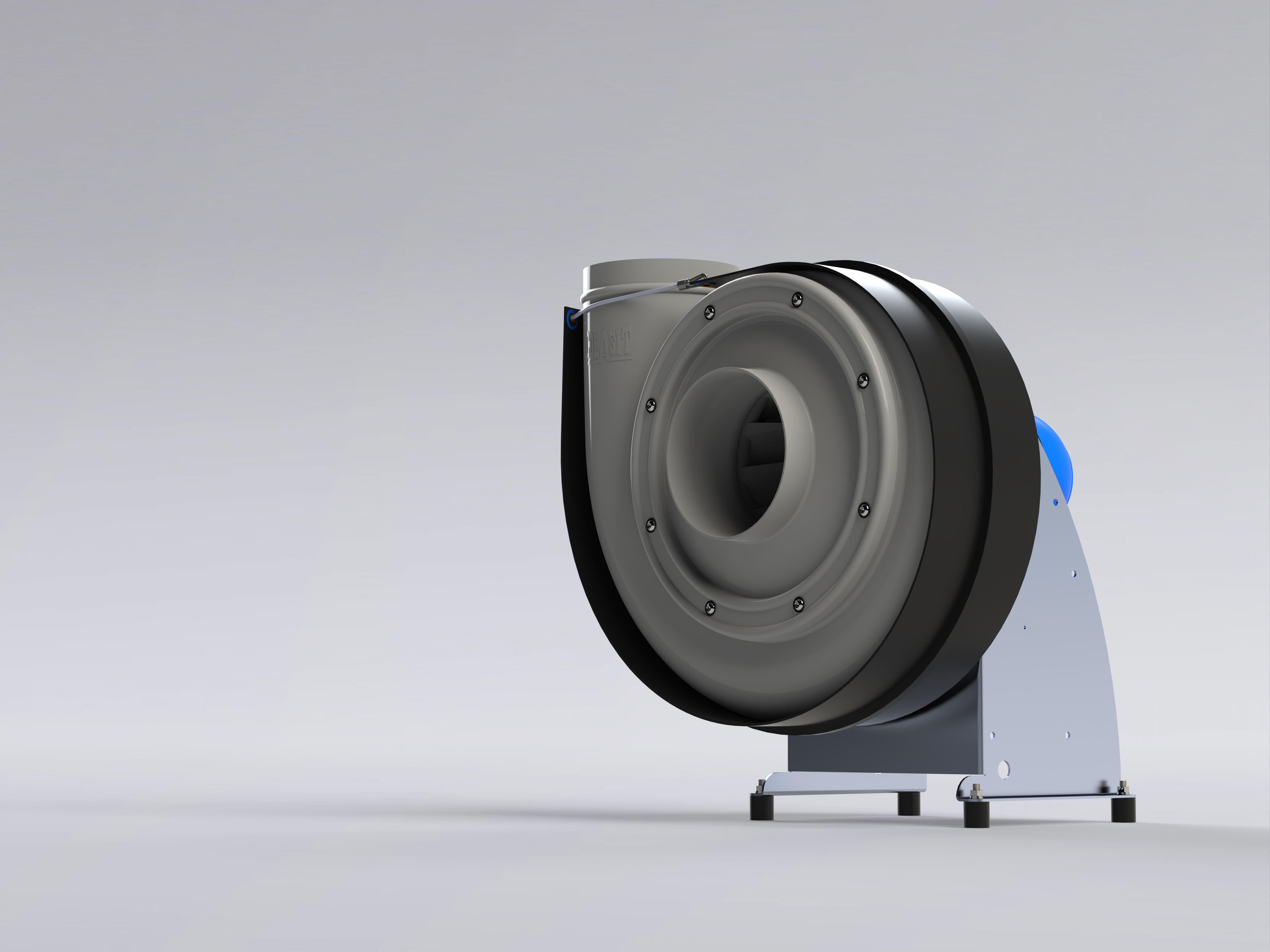 Kunststof ventilator voor chemisch corrosieve afvoerlucht en gassen en uitlaatgassen - Colasit